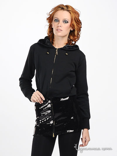 Толстовка Moschino MS, цвет цвет черный