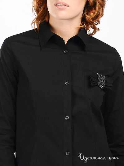 Рубашка Moschino MS женская, цвет черный
