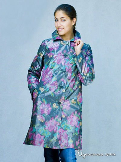 Плащ Bizzaro, цвет принт розовые цветы