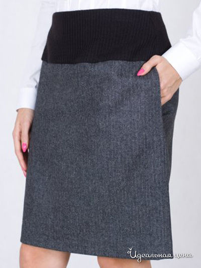 Юбка Bizzaro, цвет цвет серый