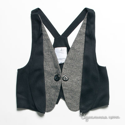 Жилет Dodipetto, цвет цвет серый / черный