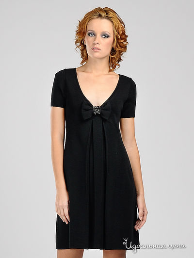 Платье Moschino MS, цвет цвет черный