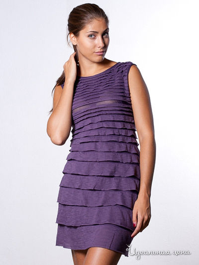 Платье Bizzaro, цвет цвет фиолетовый