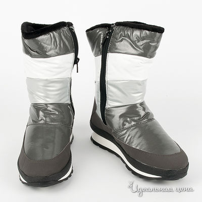 Сапоги Skandia, цвет цвет серый / белый