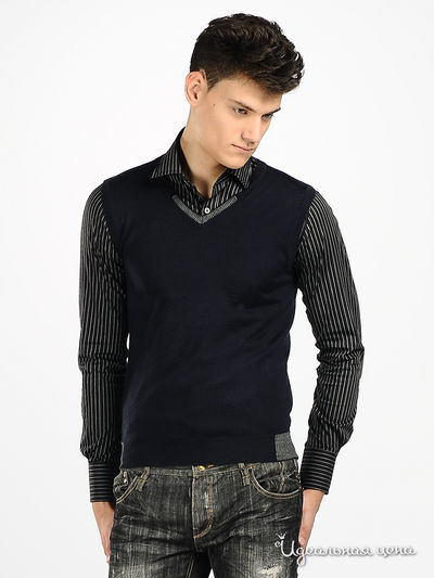 Жилет Antony Morato, цвет цвет темно синий