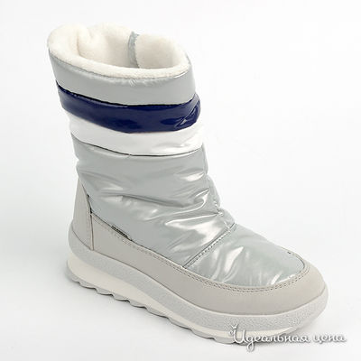 Сапоги Skandia, цвет цвет светло-серебристый / синий / белый