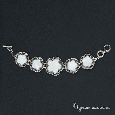 Браслет Biruza, цвет вставка перламутр