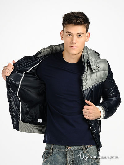 Куртка Antony Morato мужская, цвет серый / синий