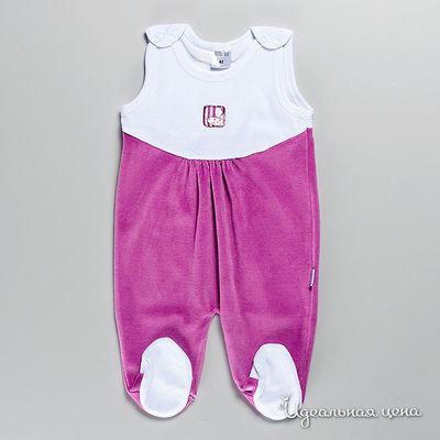 Ползунки Liliput, цвет цвет сиреневый / белый