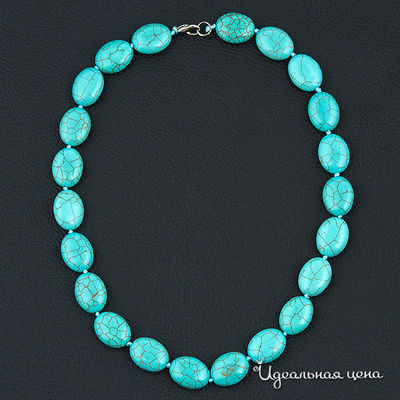 Бусы Biruza, цвет вставка бирюза
