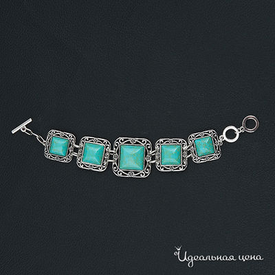 Браслет Biruza, цвет вставка бирюза