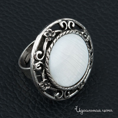 Кольцо Biruza, цвет вставка бирюза