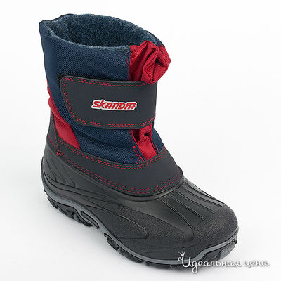 Сапоги Skandia, цвет цвет синий / красный