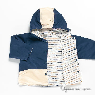 Куртка Liliput для ребенка, цвет темно-синий / бежевый