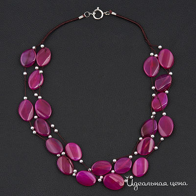 Бусы Biruza, цвет вставка циркон