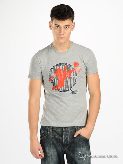 Футболка Antony Morato, цвет цвет серый