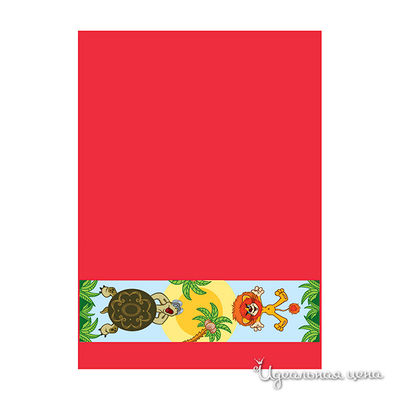 Полотенце Souzmultfilm, цвет цвет красный