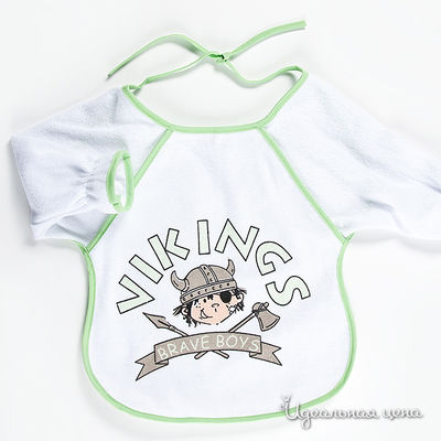 Слюнявчик Liliput, цвет цвет зеленый