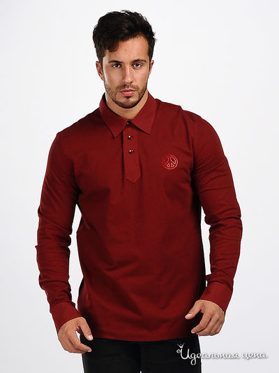 Поло Moschino MS, цвет цвет бордовый