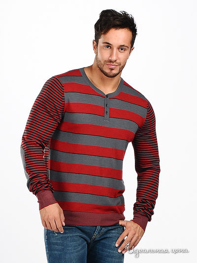 Джемпер Moschino MS, цвет цвет красный / серый