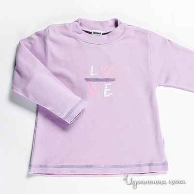 Кофта Liliput, цвет цвет белый / сиреневый / розовый