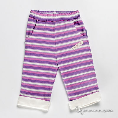 Брюки Liliput, цвет цвет сиреневый / белый / розовый