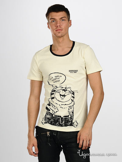 Футболка Dobroforever, цвет цвет бледно-желтый