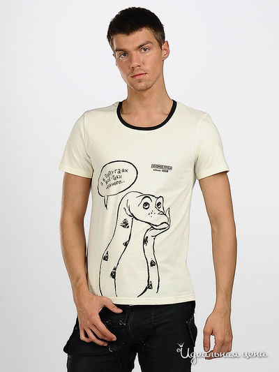 Футболка Dobroforever, цвет цвет бледно-желтый