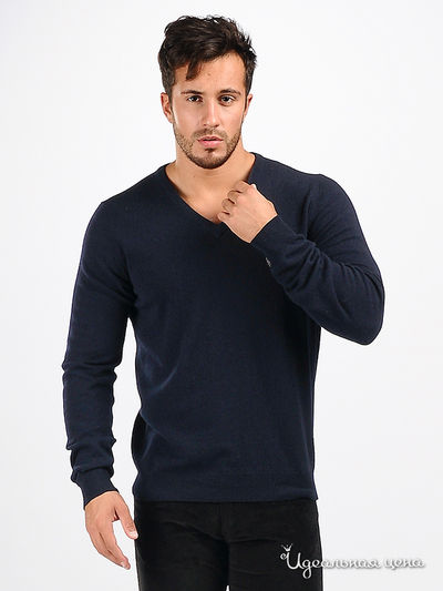 Пуловер Moschino MS мужской, цвет темно-синий