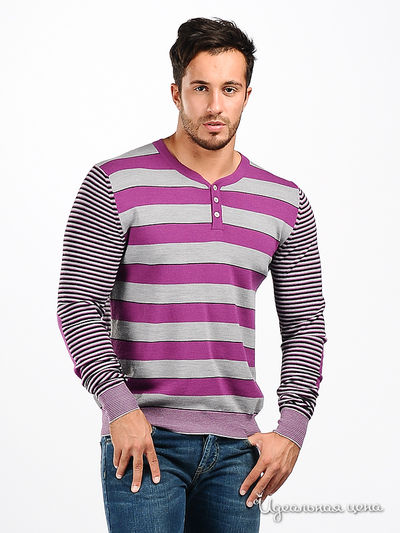 Джемпер Moschino MS, цвет цвет фуксия / серый