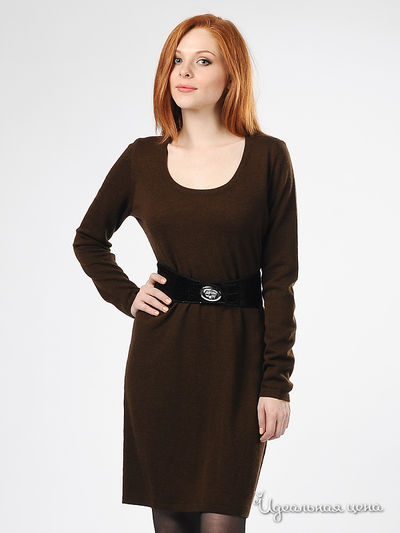 Платье Amore, цвет цвет коричневый