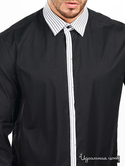 Рубашка Moschino MS мужская, цвет черный