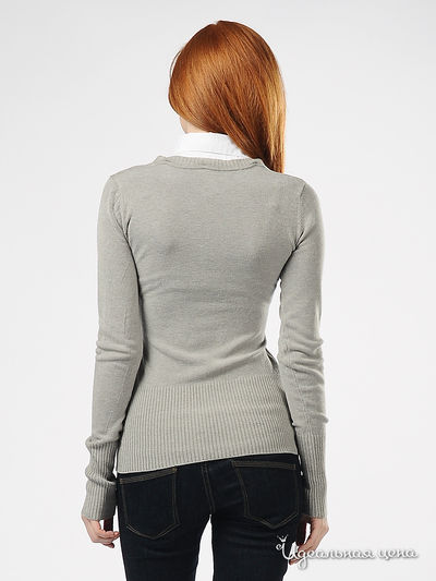 Пуловер Amore женский, цвет светло-серый