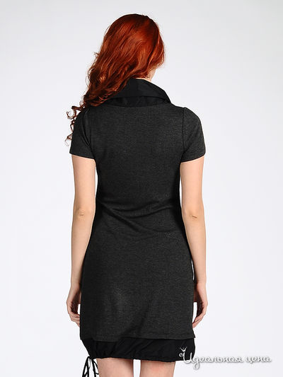 Платье Angellik женское, цвет темно-серый