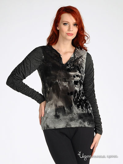 Футболка Angellik, цвет цвет серый