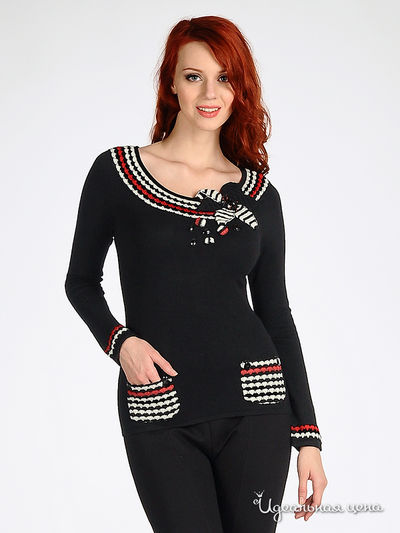 Джемпер Angellik, цвет цвет черный