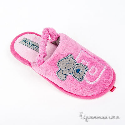 Тапочки De Fonseca, цвет цвет фуксия