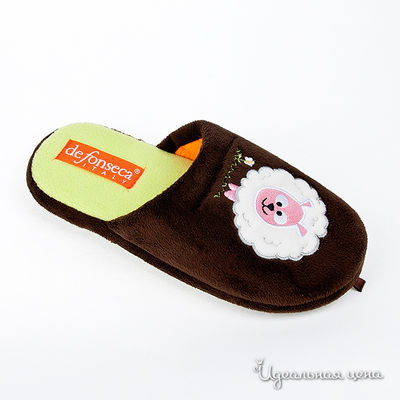 Тапочки De Fonseca, цвет цвет коричневый