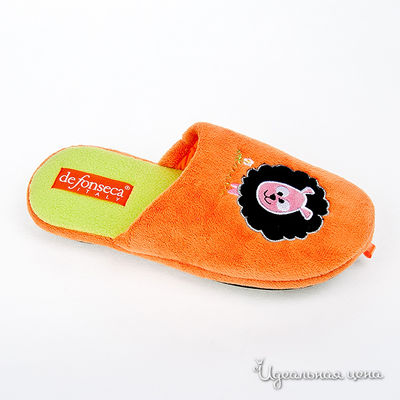 Тапочки De Fonseca, цвет цвет оранжевый