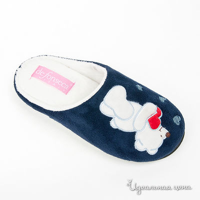 Тапочки De Fonseca, цвет цвет синий