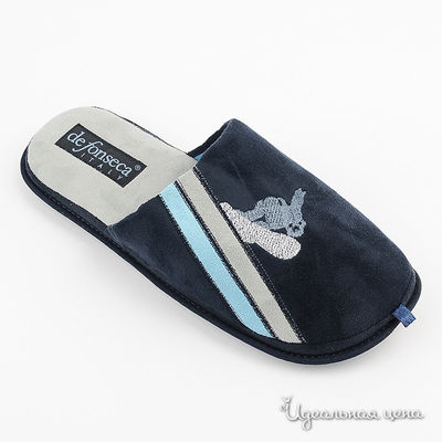 Тапочки De Fonseca, цвет цвет синий