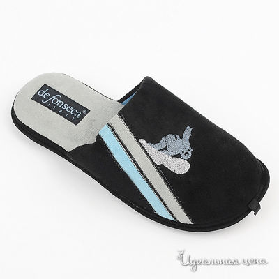 Тапочки De Fonseca, цвет цвет черный