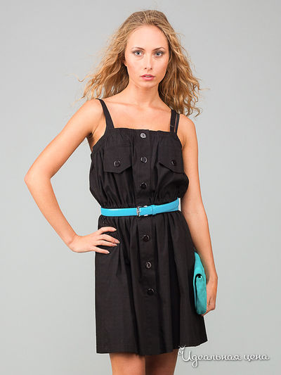 Платье May Be, цвет цвет черный