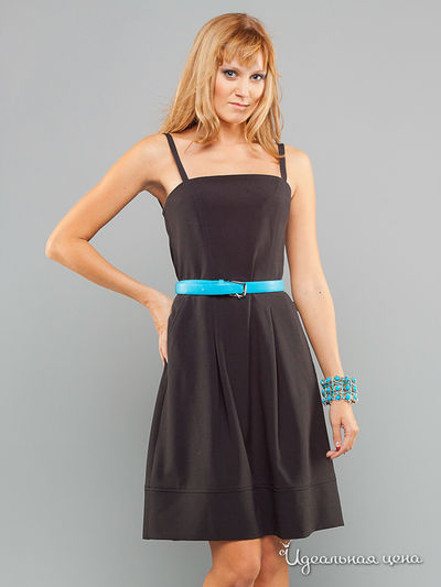 Платье May Be, цвет цвет черный