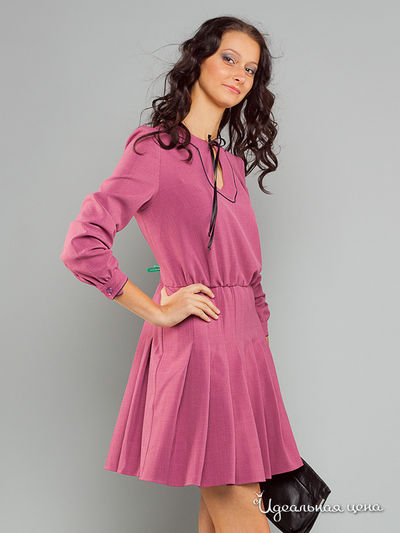 Платье May Be, цвет цвет розовый