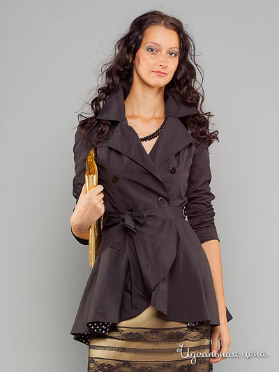 Юбка May Be, цвет цвет золотой