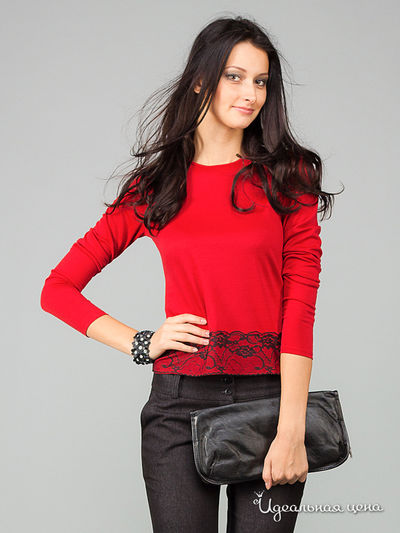 Трикотаж May Be, цвет цвет красный