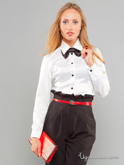 Блузка May Be, цвет цвет белый