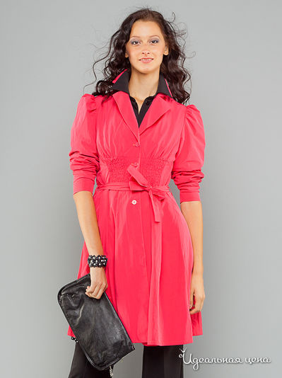 Плащ May Be, цвет цвет розовый
