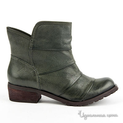 Ботинки capriccio женские, цвет темно-зеленый